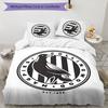 Set Biancheria da Letto Collingwood 3 Pezzi Copripiumino Chiusura Include 1 Copripiumino & 2 Federe per Tutte le Stagioni Camera da Letto Casa Arredo Dormitorio