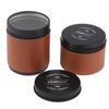 Portable Mini Coffee Bean Storage Jar Aluminum Alloy Coffee Powder Sealed Tank Outdoor Camping Coffee Bean Tea Storage Container
