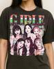 GI-DLE Shirt, 90er Vintage Retro Bootleg Gi-Dle T-Shirt, K-Pop Gruppe Grafik-T-Shirt, Koreanisches Idol Fanartikel