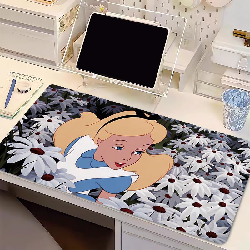 Gaming Mouse Pad PC Desk Mat Gamer Office Computer Carpet Keyboard Table AAlices in Wonderland  Accessories Mousepad