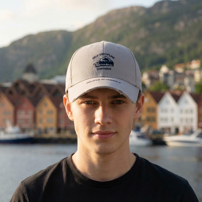 Letter Embroidered Cap Outdoor Women's Spring Summer Baseball Cap