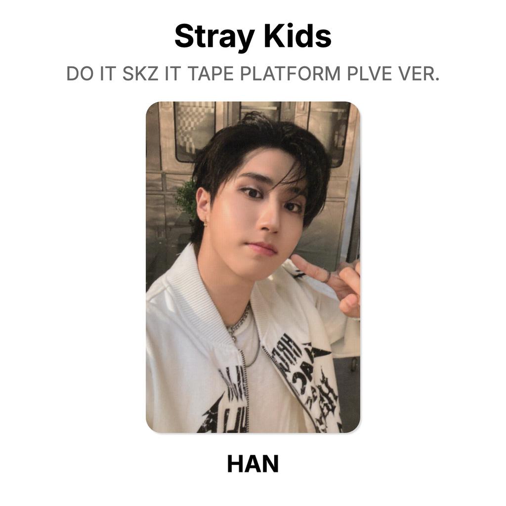 Stray Kids DO IT SKZ IT TAPE PLATFORM PLVE VER. Official Photocard
