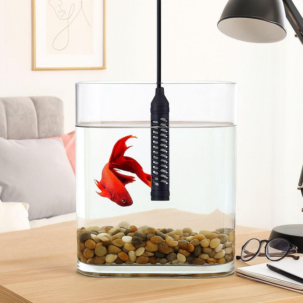 35/50/75W Water Heating Rod Adjustable Fish Tank Heating Rod  for Lizard/Turtle