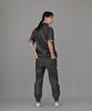 Seinteukeulu Wrinkle Pocket Short Sleeve Denim Anorak Wpa-415 Gray Black