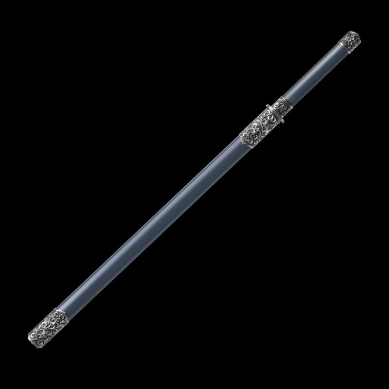 Chinese Tang Dynasty Horizontal Sword Manganese Steel Sword Long Sword Straight Sword Decorative Sword Home Ornament Martial Arts Practice Sword