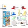 16/32/48 Pieces Fun Balance Stacking Jenga Table Games for Kids, Adults, Friends, Teams, Dorms, Family Game Nights and Parties, Christmas, Halloween
