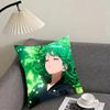 OOne PunchH Man TatsumakiI Cushion Cover Pillowcase Ultra Soft Skin Friendly Fabric Cloud Like Comfort Concealed Zipper