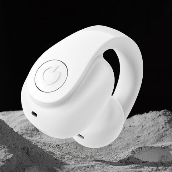 1Pc Bluetooth-compatible Wireless Earphone IPX5 Waterproof Stereo Sound Noise Canceling Sports Earphones Ear Clip-on Earbuds