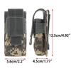 Tactical Magazine Pouch Pistol Bag Flashlight Storage Case Torch Holder Outdoor Hunting Knife Holster Waist Bag Tools