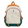 Schoolbag New Children's Contrasting Color Bag Breathable and Lightweight Backpack Boys and Girls Schoolbag Versatile Fashion School Bag