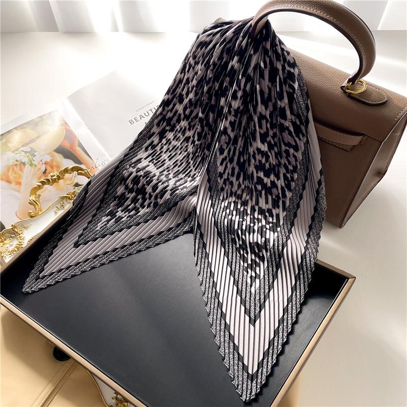 

Четыре сезона в наличии 70 см новый профессиональный шарф декоративный шарф ромбовидной формы универсальный маленький квадратный шарф 70*70 cm