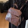 College style retro backpack women's bag 2025 new large-capacity British travel backpack casual commuter mailman bag