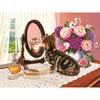 5d Diamond Embroidery Cat Full Drill Diamond Embroidery Wall Decor Mosaic Crystal