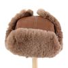 Warm Trapper Hat Faux Fur Lining Bomber Hat New Earflap Hat  Cycling