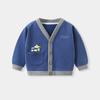 Children's knitted cardigan autumn baby coat Korean version boys' clothing girls' clothing wholesale agency free shipping