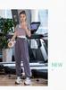 Women's Slim Fit Short Sleeve Yoga Top - Casual Two-Piece Look for Summer Sports