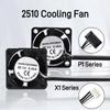 3D-Druckerteile 2510 Lüfter für Bambu Lab X1 P1 Hotend mit Kabel Schnelle Kühlerlüfter für Bambu X1C P1S P1P Serie