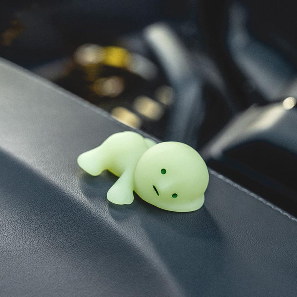 Glow-In-The-Dark Mini Figures Blind Box Series Decorative Collection Mystery Friend Gift