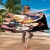 Winter Fantasy Slayer Group Beach Towel Microfiber Beach Towel, Lightweight and Quick-Dry, for Summer Travel, Swimming Pool Fan Birthday Gift