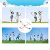 Rubber Band Powered Aircraft Model Kids Educational Throwing Glider Airplane Toddlers Boys Girls Outdoor Flying Plane Toy