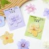 Brocade-Style Floral Sticky Notes: Cute, Fresh, Reusable, Irregularly Shaped Notepad Stickers