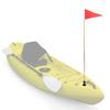 Kayak Flag Mount Kit High-Visibility Boat Flag Mount Set Canoe Safety Flag Kayak Safety Flag for Kayak Canoe Boat