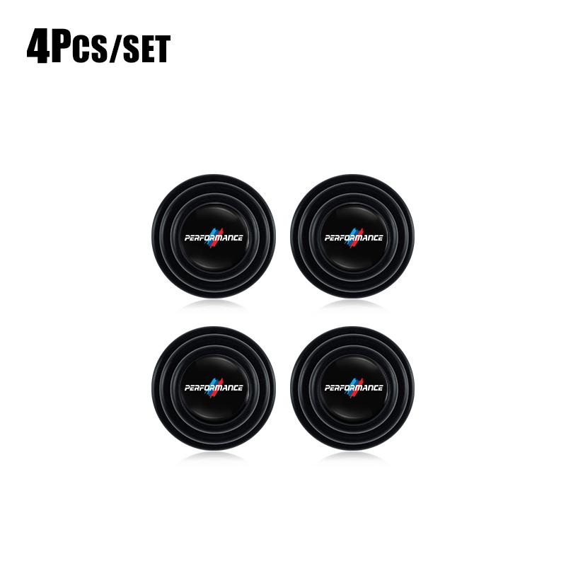 Motorcycle Sticker/Car Door Shock Stickers Absorber Soundproof Buffer Pier For BMW M E46 E90 E60 F30 F10 E39 E36 F20 G30 G20 E87 Yssh42