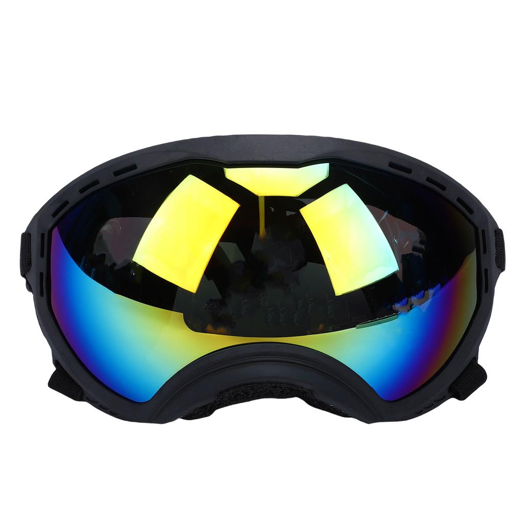 Dog Sunglasses for Large Breeds PC Sun Proof Wind Proof Pet Goggles with Adjustable Strap for Outdoor Driving Skiing