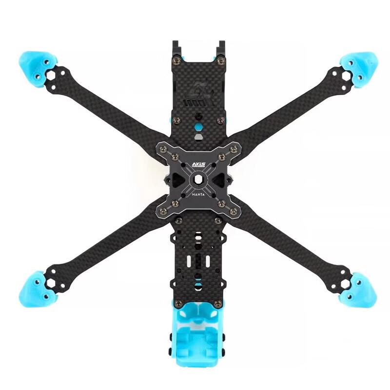 AXISFLYING Manta 2nd Gen 5-inch Wide X FPV Drone Frame (CN Version)