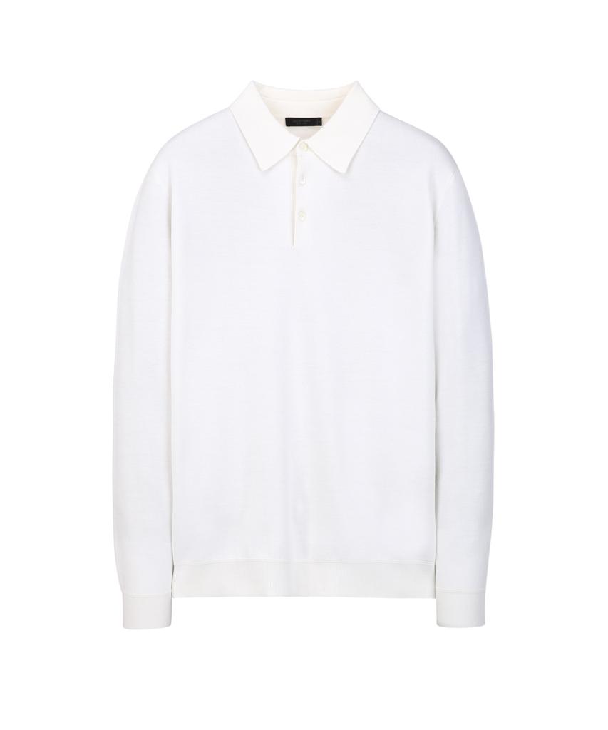 Jilseutyueoteunyuyogmaen Wool Collar Knit - Ivory(Jnsw6A202Iv)