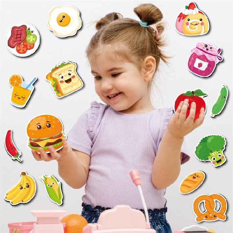 Cartoon Food Fridge Magnets Refrigerator Magnets Lovely Fridge Magnets Decorative Magnets for Whiteboard,Fridge,Map,