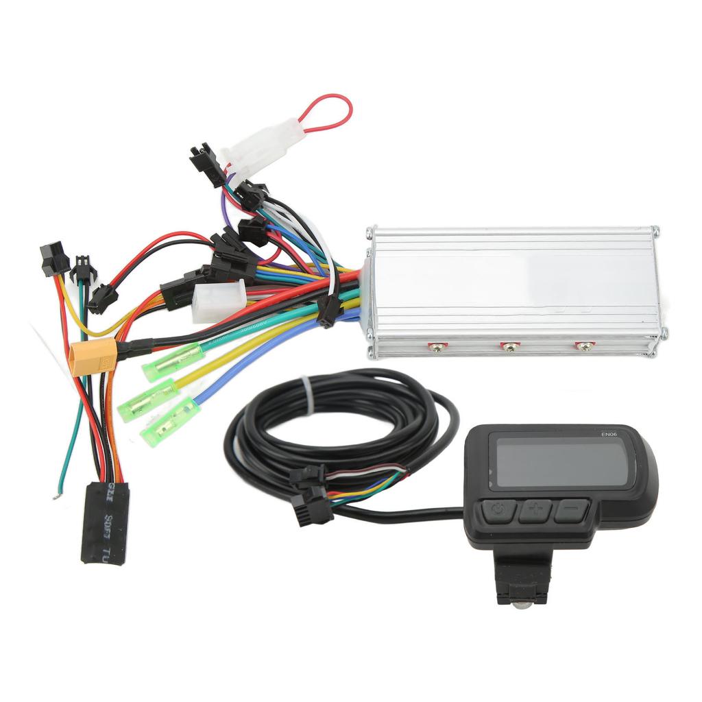 Kit panou LCD pentru controler de scuter 36V 48V 500W, kit panou pentru bicicletă electrică