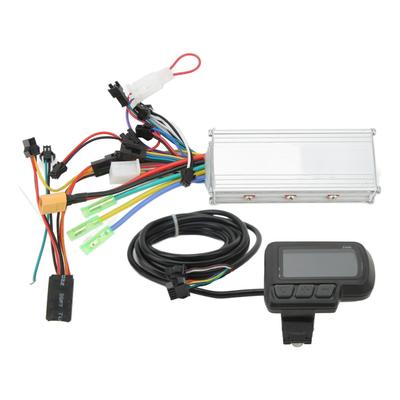 36V 48V 500W Ελεγκτής Σκούτερ Κιτ Πίνακα LCD Κιτ Πίνακα Ηλεκτρικού Ποδηλάτου για Ηλεκτρικό Ποδήλατο