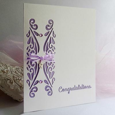 Spitzenrand-Stanzformen, Metall-Stanzformen, Schablone, Scrapbooking, Album, dekorative Bastelstanzen, geschnittene Papierkarte