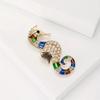 Creative Exquisite Crystal Sea Horse Brooch Badges For Women Men Fashion Classic Design Animal Pin Corsages