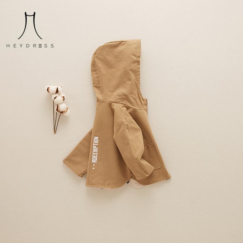 Spring Autumn Boys Girls Outdoor Windbreaker Dot Print Double-sided Jacket Fashion Casual Jacket