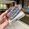 Glitter Ring Holder Clear Phone Case For Iphone 14 13 12 11 Pro Max Xs Max Xr 13pro 14 Plus Shockproof Bumper Plating Soft Cover