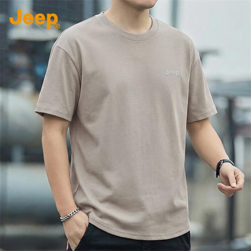 Jeep Men s 7A Antibacterial Short Sleeve T-Shirt XL