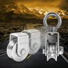 Corrosion Resistant V Groove Pulley Smooth Rolling 304 Stainless Steel Pulley  Garage Doors