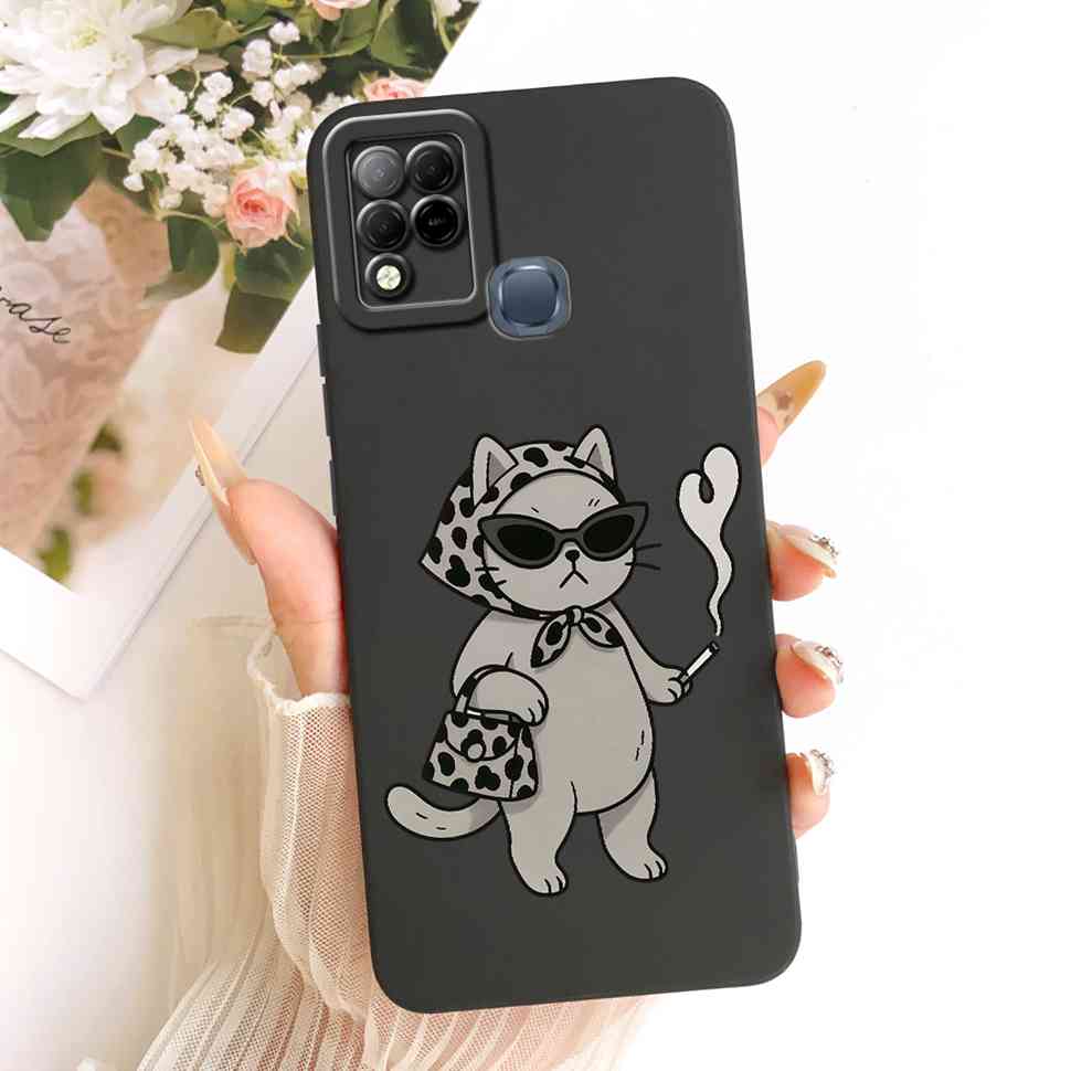 Θήκη για Infinix Hot 10s Μοντέρνο Ζωγραφισμένη Πεταλούδα Μαλακή Σιλικόνη Κάλυμμα Κινητού Για Infinix Hot10s Hot 10s X689B X689 Θήκες