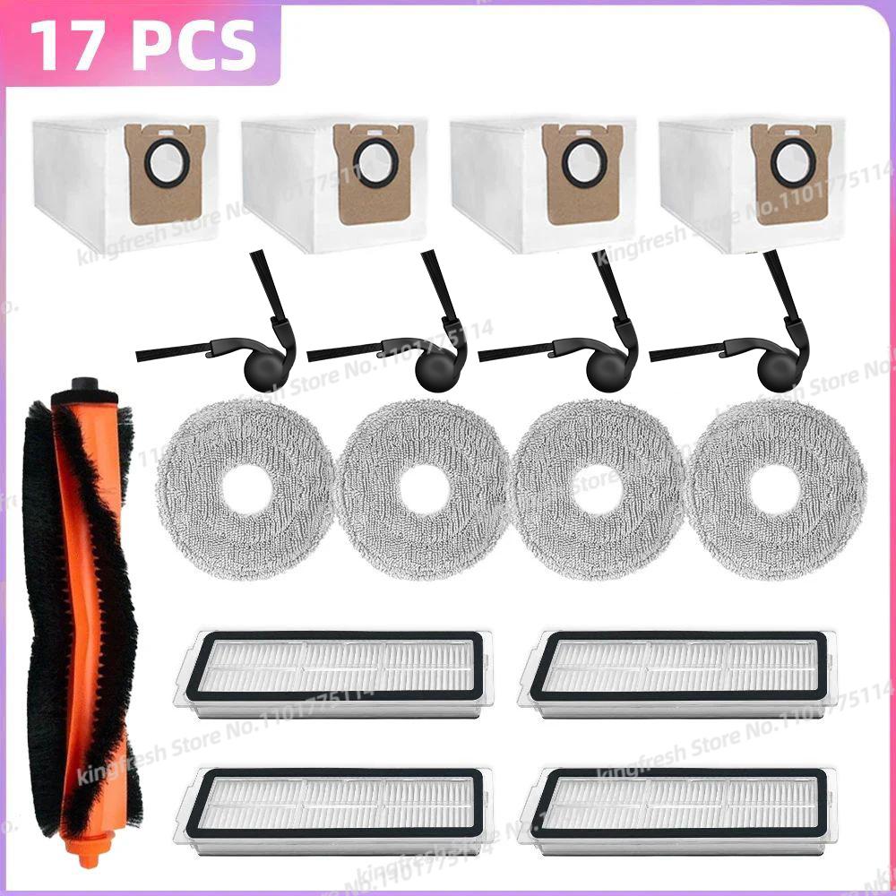 Kompatibel für ( Xiaomi Mijia 5C / OV42CN ) Staubsaugerteile Hauptbürste Seitenbürste Filter Mopptuch Staubbeutel Zubehör