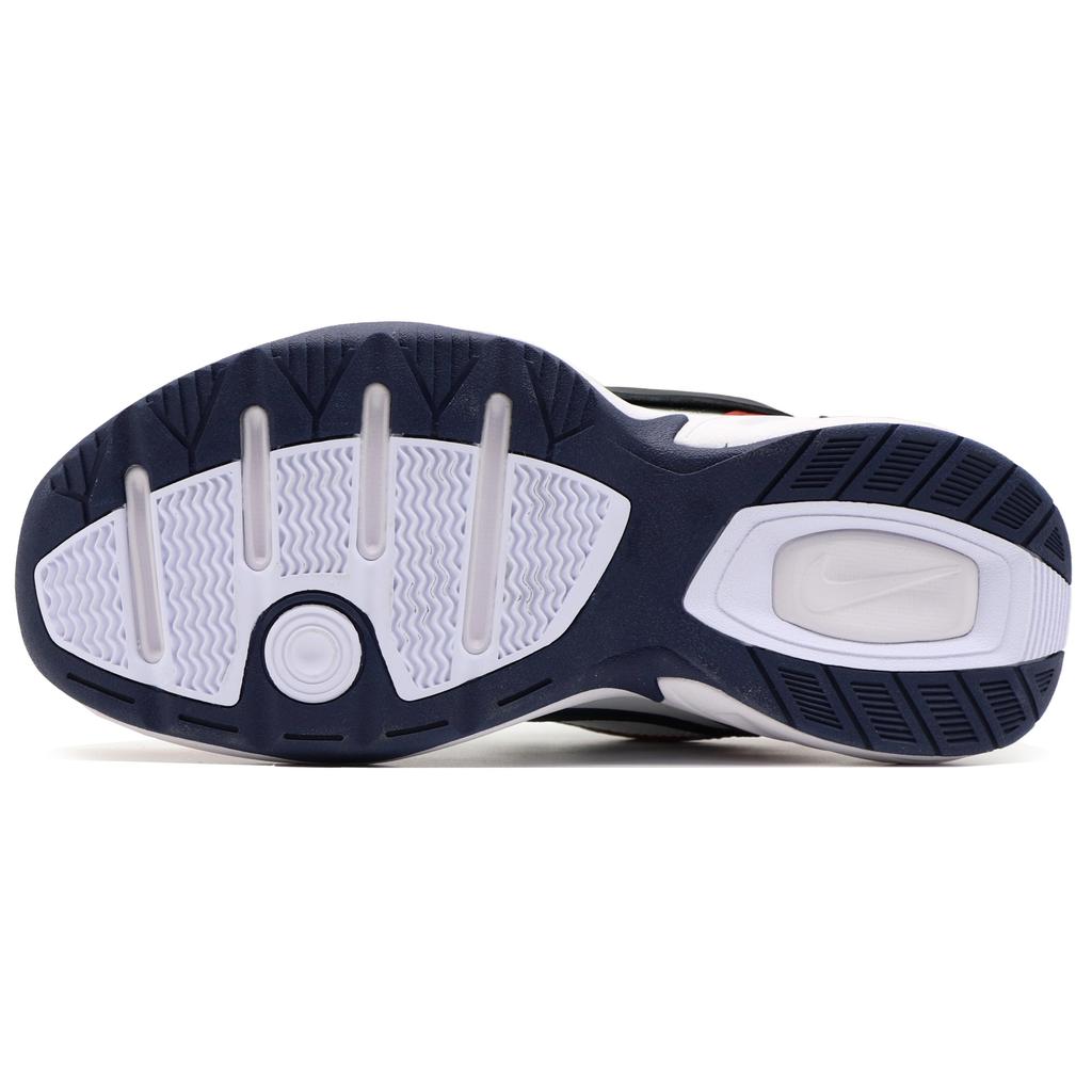 Nike Air Monarch 4 Textil, Synthetikleder, Spaltleder Rutschfest Niedrig geschnitten Klobige Sneaker Unisex 415445-102(Team57-)