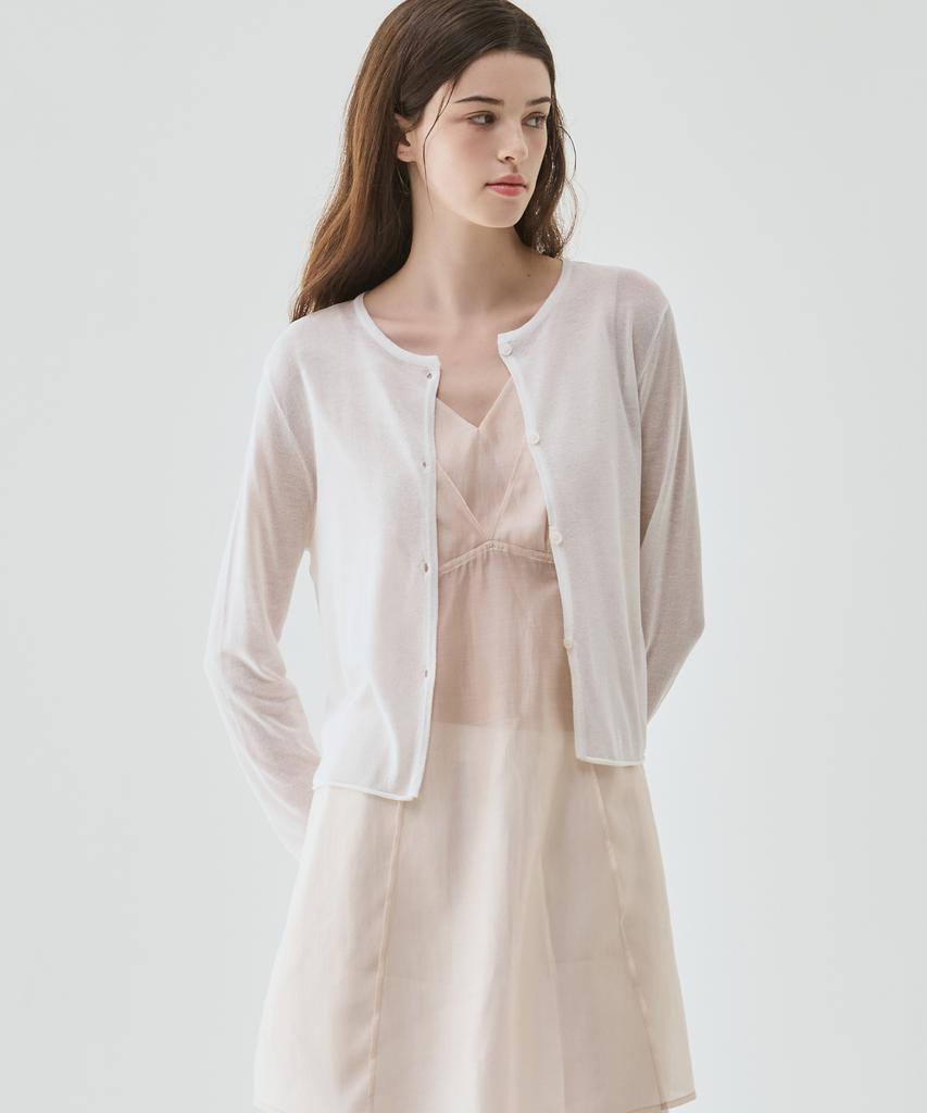 Deuloupisumeon Breeze Knit Cardigan + Sleeveless Set [4 Colors]