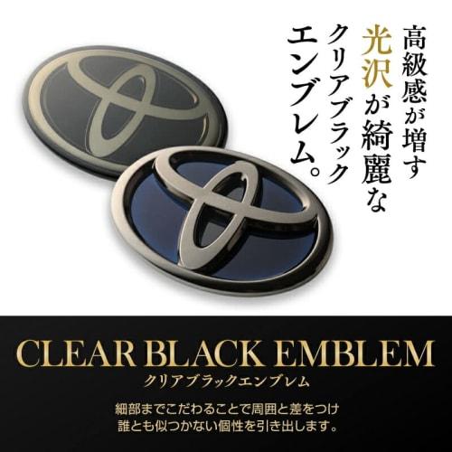 HYOGO PAINT Genuine Parts Painting Toyota Compatible Item Land Cruiser Prado Matte Black Rear Emblem TX 75441-60560