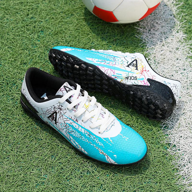Мужские футбольные бутсы подростковые дышащие футбольные бутсы профессиональная игровая — фото 5