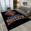 Tappeto stampato con logo Bacardi Tappeto antiscivolo Tappeti da esterno Tappeto per area Tappeto decorativo per camera da letto Tappeto per camera da letto Regalo di compleanno