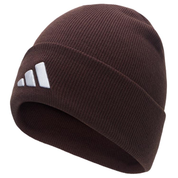 Adidas Модная Удобная Вязаная Шапка-Пуловер Унисекс Коричневая KB2473 OSFM