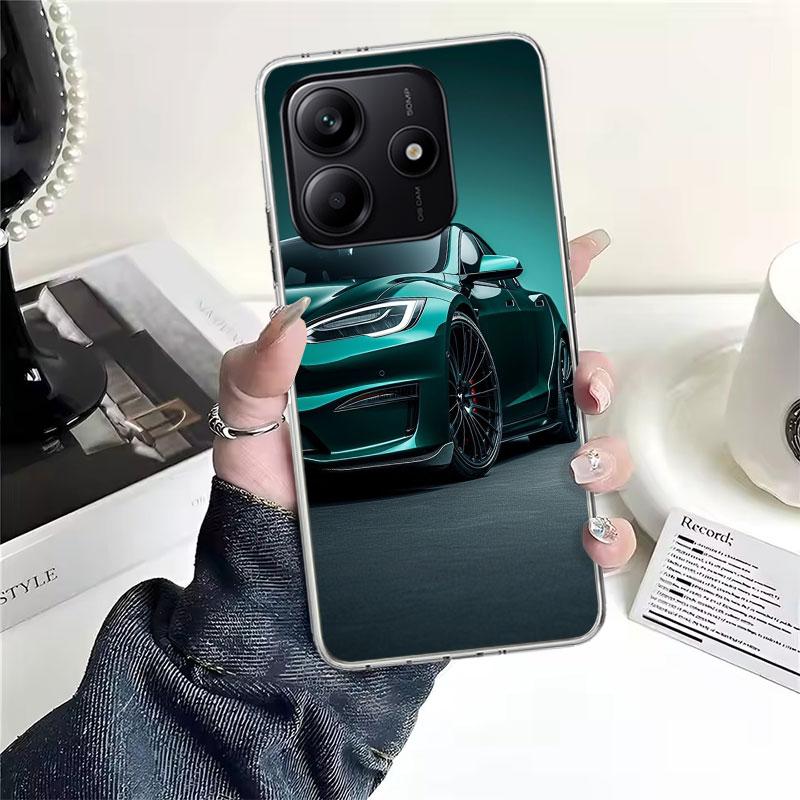 Electric Car M-Model S 3 Soft Phone Case For Xiaomi Redmi Note 15 14 14S 13 12 Pro Plus 12S 11 11S 11E 10 10S 11T 5G Fundas Coqu