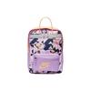 Tanjun Floral Print Polyester Backpack Unisex Backpack Purple CW9267-589