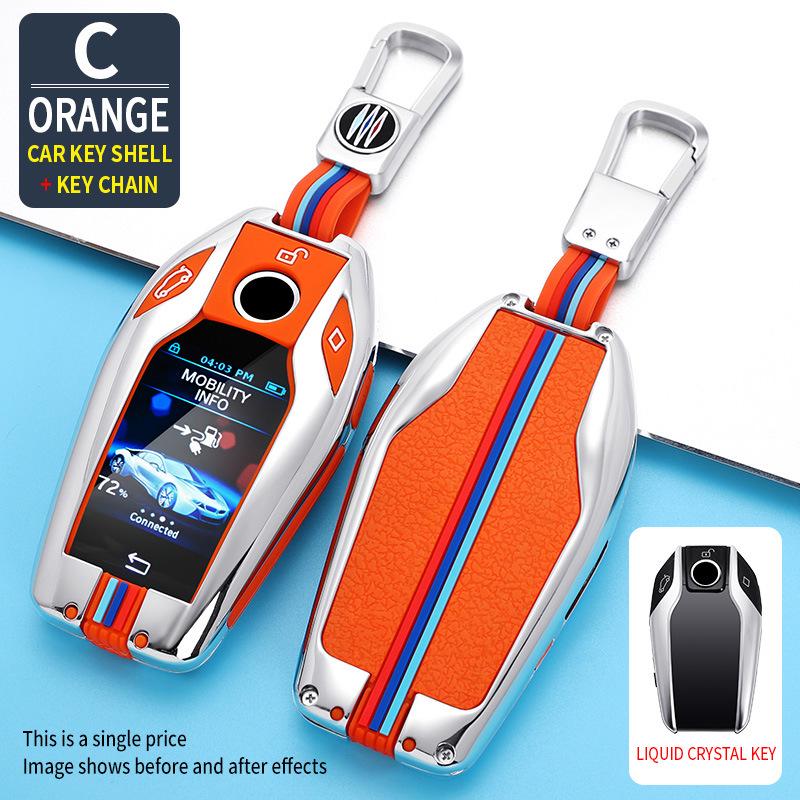 Compatible Key Case for BMW 7 Series 730li/740, 5 Series 535LE, 6 Series GT, X3/X5/X7